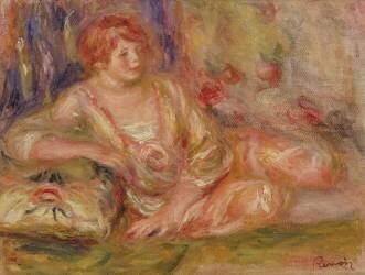 Odalisque couchée (Auguste Renoir) - Muzeo.com