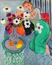 Odalisque, harmonie bleue, 1937 (Henri Matisse) - Muzeo.com