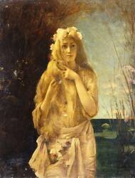 Ophelia (Alfred Stevens) - Muzeo.com