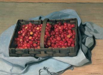 Panier de cerises (Félix Vallotton) - Muzeo.com