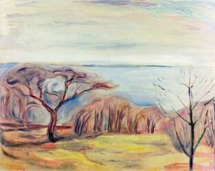 Paysage (Edvard Munch) - Muzeo.com