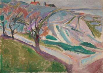 Paysage (Edvard Munch) - Muzeo.com