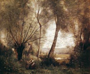 Paysage (Jean-Baptiste Camille Corot) - Muzeo.com