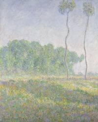 Paysage au printemps (Claude Monet) - Muzeo.com