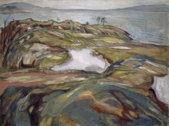 Paysage côtier (Edvard Munch) - Muzeo.com