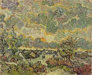 Paysage d'automne (Vincent van Gogh) - Muzeo.com
