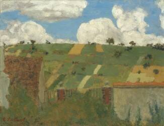 Paysage de l'Ile-de-France (Edouard Vuillard) - Muzeo.com