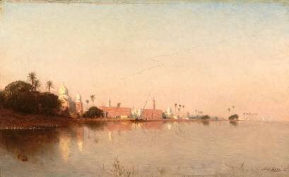 Paysage d'Orient (Narcisse Berchère) - Muzeo.com