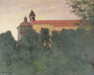 Paysage à Pérouse (Félix Vallotton) - Muzeo.com