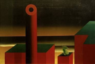 Paysage industriel (Heinrich Hoerle) - Muzeo.com