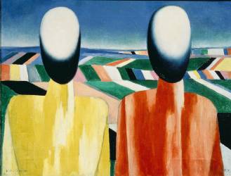 Paysans (Kazimir Malevitch) - Muzeo.com