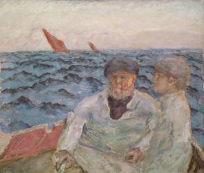 Pêcheurs en Bretagne (Pierre Bonnard) - Muzeo.com
