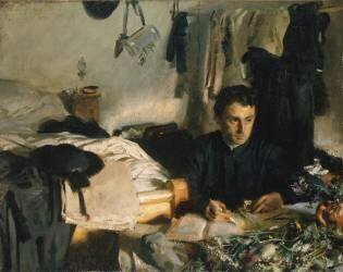Père Sebastiano (John Singer Sargent) - Muzeo.com