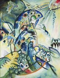 Peigne bleu (Wassily Kandinsky) - Muzeo.com