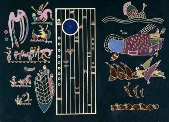 Peinture inachevée (Wassily Kandinsky) - Muzeo.com