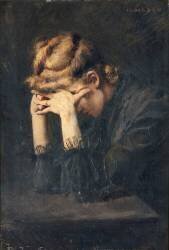 Pensées douloureuses (Jules Valadon) - Muzeo.com