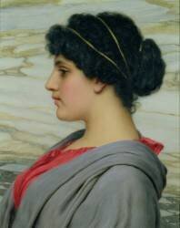 Perilla (John William Godward) - Muzeo.com