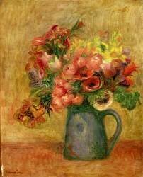 Pichet de fleurs (Auguste Renoir) - Muzeo.com