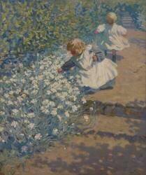 Picking Flowers (Helen Galloway McNicoll) - Muzeo.com