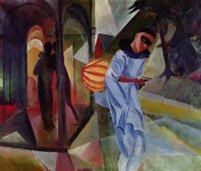 Pierrot (August Macke) - Muzeo.com