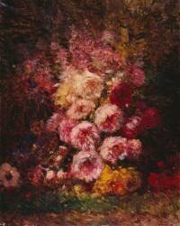 Pivoines (Félix Ziem) - Muzeo.com