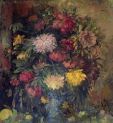 Pivoines (Nikolaj Nikolaevic Sapunov) - Muzeo.com