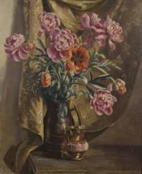 Pivoines et coquelicots (Roger Fry) - Muzeo.com