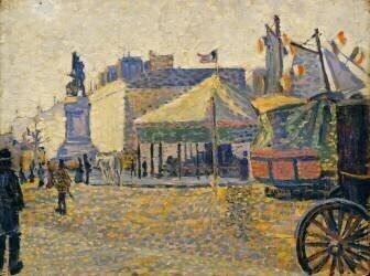 Place de Clichy (Paul Signac) - Muzeo.com