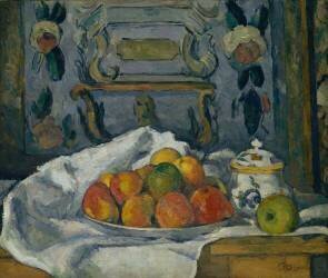 Plat de pommes (Paul Cézanne) - Muzeo.com