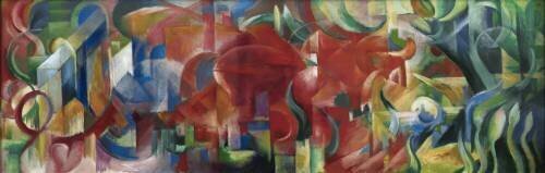 Playing forms (Franz Marc) - Muzeo.com