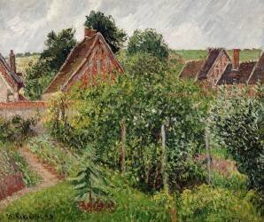 Pluie (Camille Pissarro) - Muzeo.com