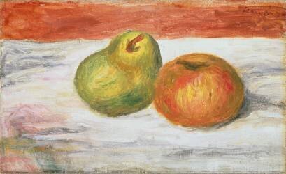 Pomme et poire (Auguste Renoir) - Muzeo.com
