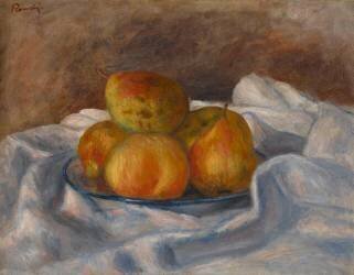 Pommes et poires (Auguste Renoir) - Muzeo.com