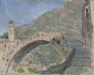 Pont de Dolceacqua (Claude Monet) - Muzeo.com