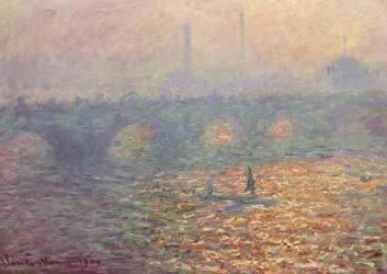 Pont de Waterloo (Claude Monet) - Muzeo.com