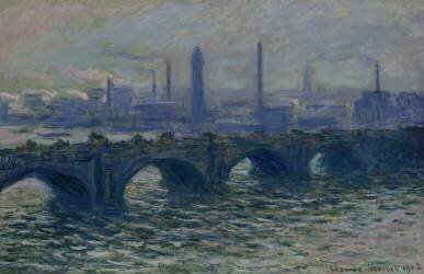 Pont de Waterloo (Claude Monet) - Muzeo.com