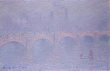 Pont de Waterloo (Claude Monet) - Muzeo.com