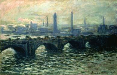 Pont de Waterloo (Claude Monet) - Muzeo.com