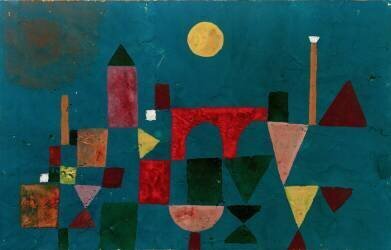Pont rouge (Paul Klee) - Muzeo.com