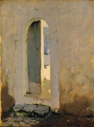 Porte ouverte (John Singer Sargent) - Muzeo.com
