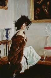 Portrait de la princesse Olga Konstantinovna Orlova (Valentin Serov) - Muzeo.com