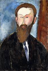 Portrait du photographe Dilewski (Amedeo Modigliani) - Muzeo.com