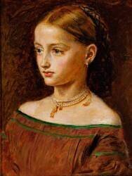 Portrait of Alice Gray (John Everett Millais) - Muzeo.com