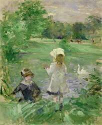 Près d'un Lac (Berthe Morisot) - Muzeo.com