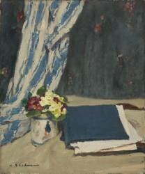 Primevères (Charles-Auguste Edelmann) - Muzeo.com