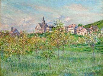 Printemps à Giverny (Claude Monet) - Muzeo.com