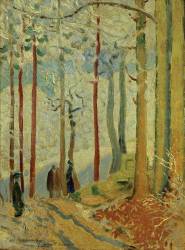 Promenade dans les bois (Maurice Denis) - Muzeo.com