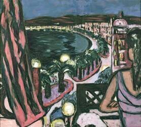 Promenade des Anglais (Max Beckmann) - Muzeo.com