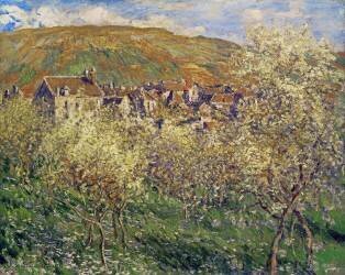 Pruniers en fleurs (Claude Monet) - Muzeo.com