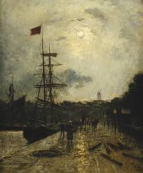 Quai de Caen (Stanislas Victor Edouard...) - Muzeo.com